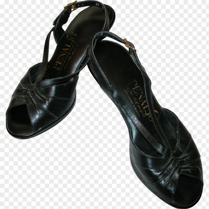 Sandal Slingback Shoe Product Design PNG