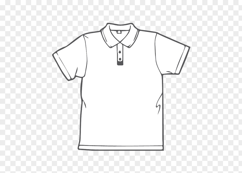White Polo Shirt T-shirt Collar Sleeve Shoe PNG
