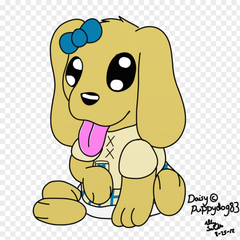 Baby Daisy Puppy Dog Breed Art Eris PNG