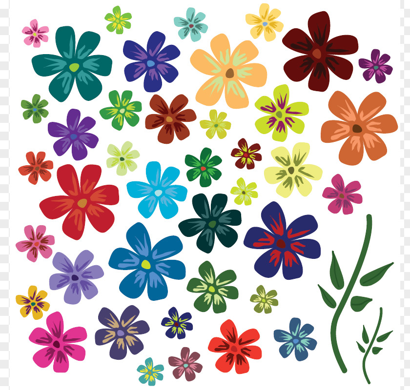 Flower Vectors Euclidean Vector Clip Art PNG