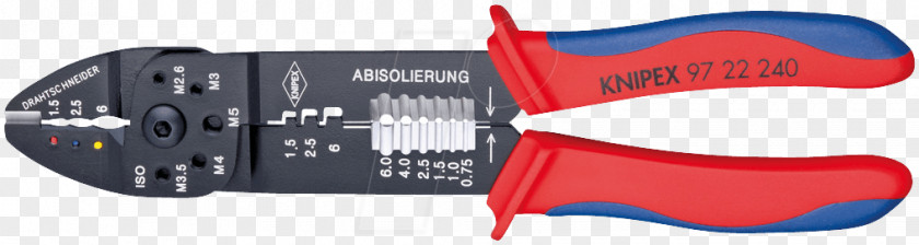 Pliers Crimp Knipex Kabelschuh Tool PNG