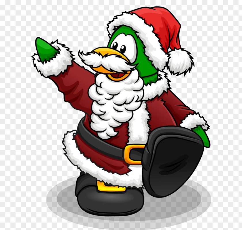 Santa Claus Club Penguin Christmas Day Holiday PNG