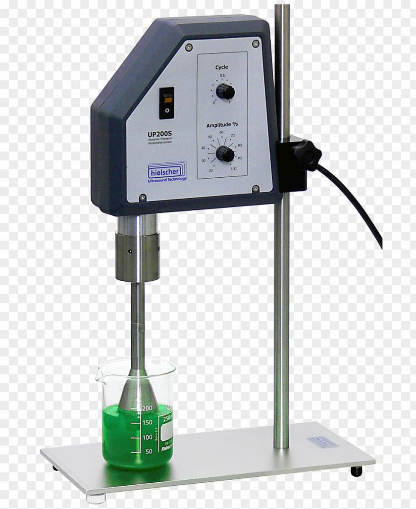 Agitation Ultrasound Sonication Homogenizer Sonotrode Liquid PNG