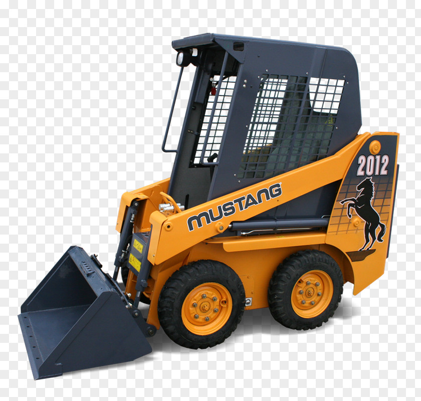 Engine Ford Mustang Skid-steer Loader Heavy Machinery Minicargadora PNG