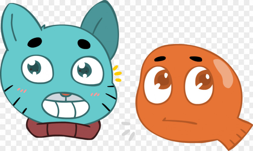 Gumball Darwin Drawing Comics Cartoon PNG