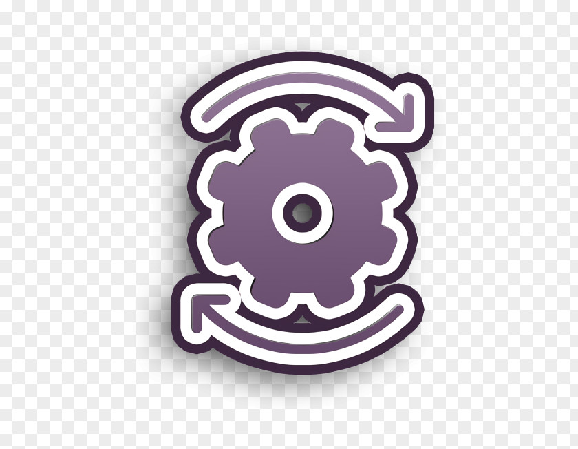 Symbol Logo Business Set Icon Gear Settings PNG