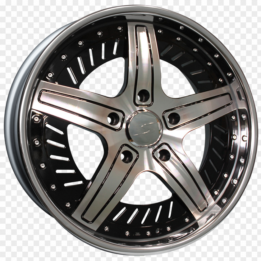 Car Alloy Wheel Hubcap Spoke Tire PNG