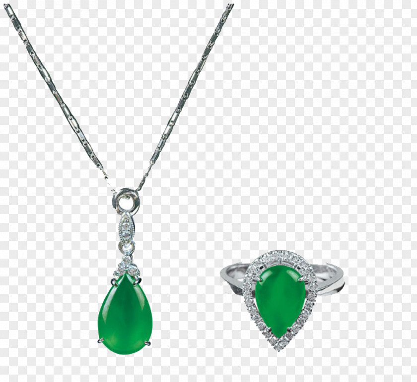 Emerald Necklace Jadeite Jewellery PNG