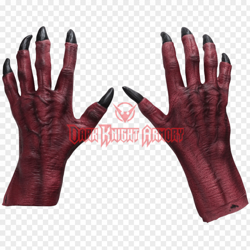 Monster Claw Costume Finger Glove PNG