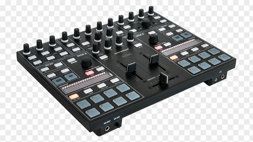 Novation DJ Controller Virtual Disc Jockey Serato Audio Research Traktor PNG