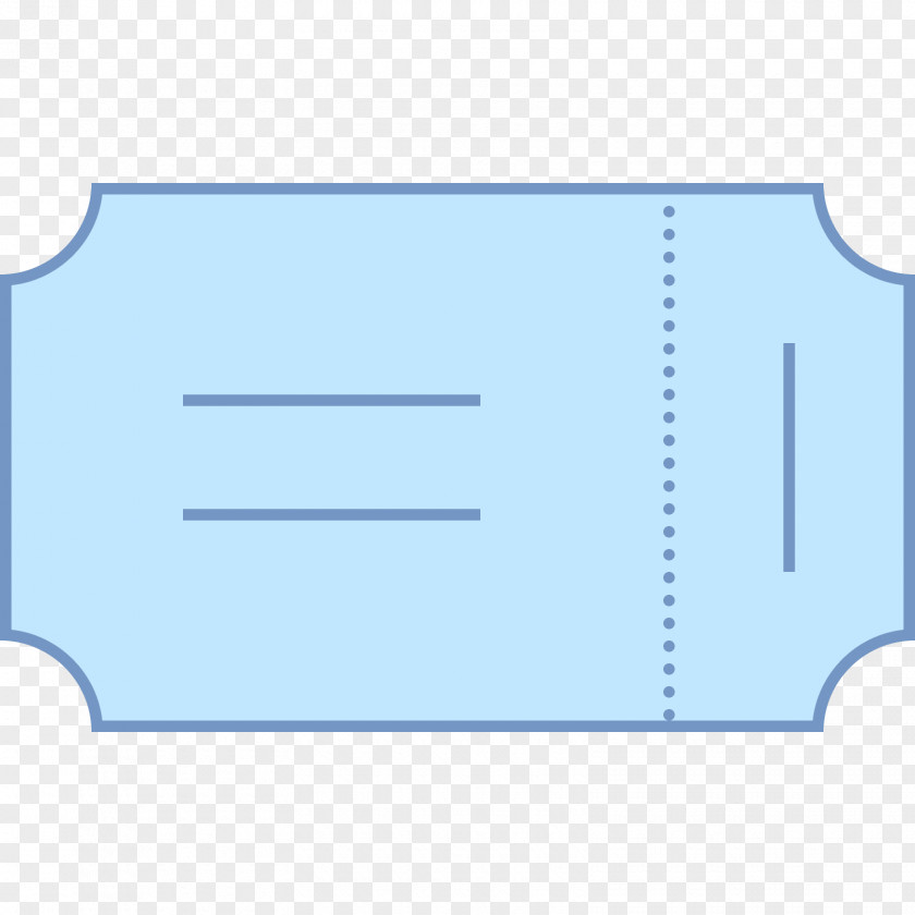 Ticket Rectangle Area PNG