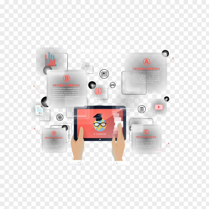 Vector Creative Internet Tablet Graphic Design Computer PNG