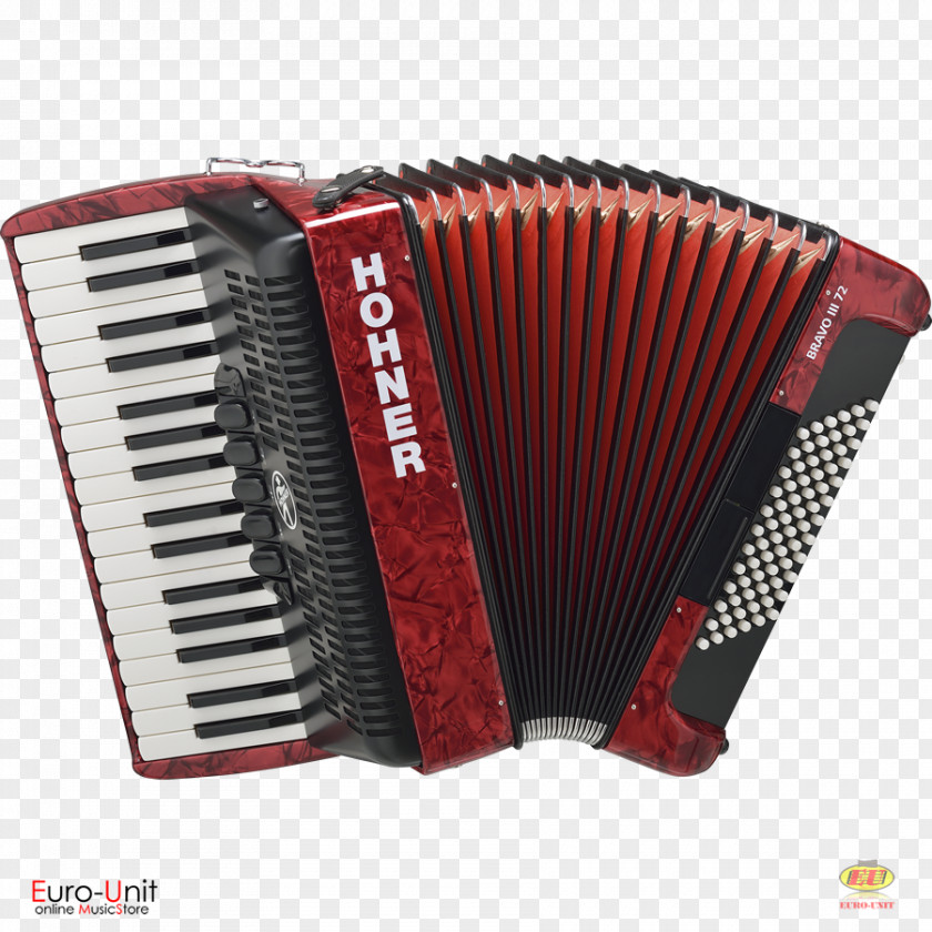 Accordion Piano Chromatic Button Hohner Musical Instruments PNG