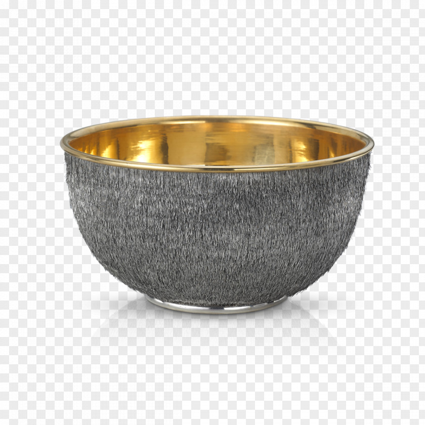 Beige Punch Bowl Metal Background PNG