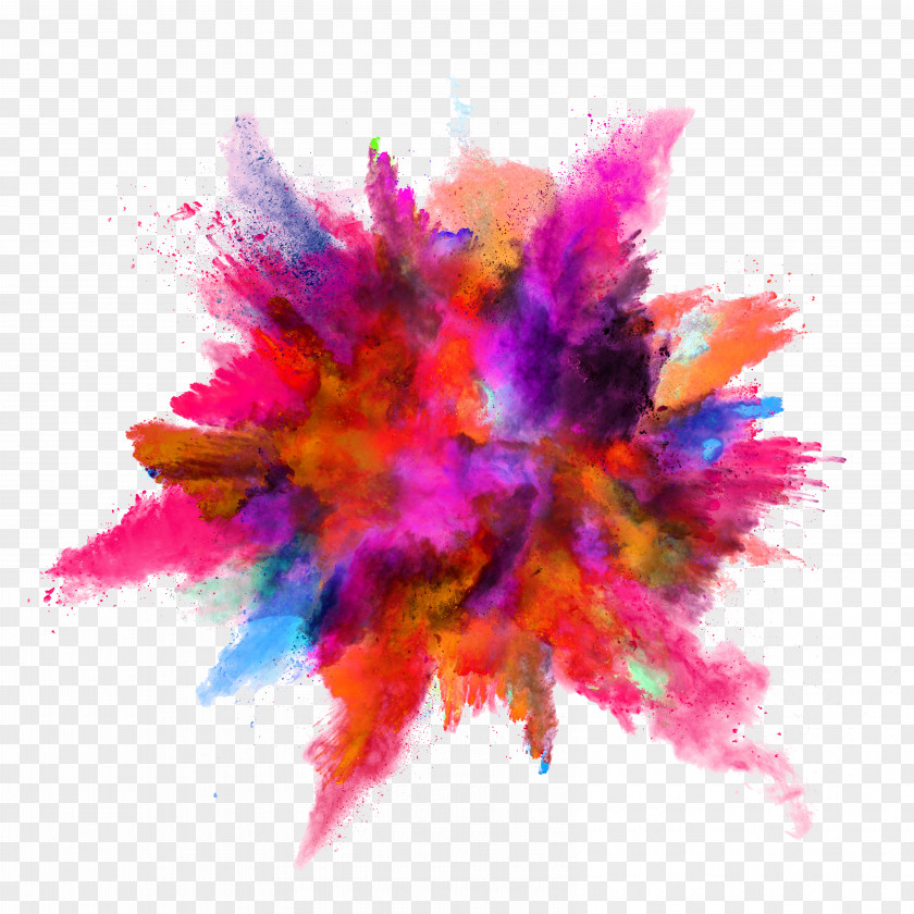 Dust Color Explosion PNG
