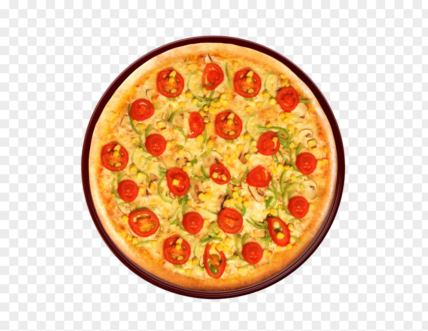 Pizza California-style Sicilian Vegetarian Cuisine American PNG