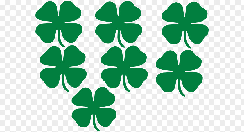 Shamrocks Shamrock Saint Patrick's Day Four-leaf Clover Clip Art PNG