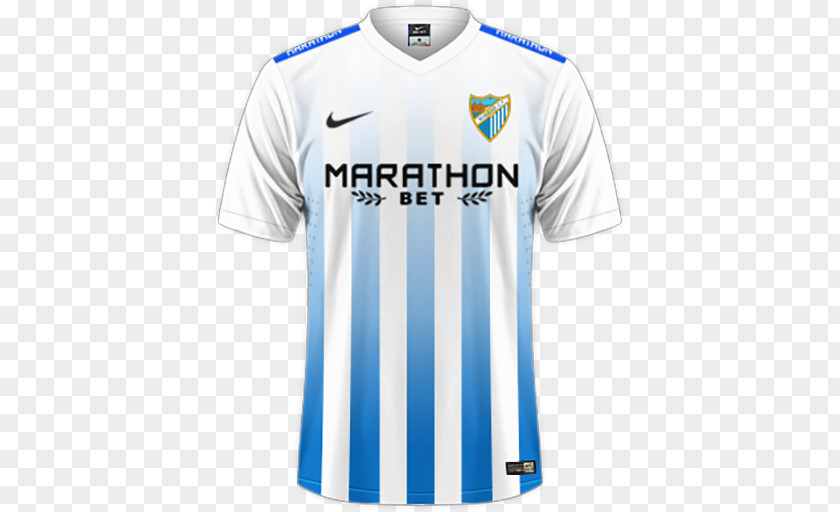 T-shirt Málaga CF 2016–17 La Liga MLB PNG
