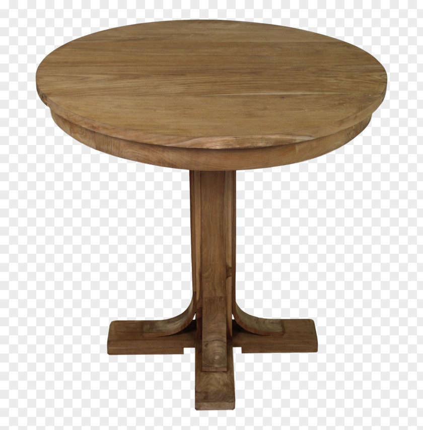 Table Round Eettafel Matbord Kayu Jati PNG