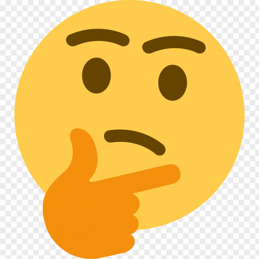 Thinking Emoji Thought Clip Art PNG