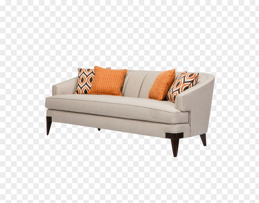 Beige Sofa Bed Couch Living Room Furniture Chair PNG