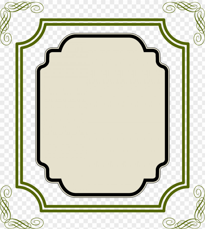 Camel Color Desert Pattern Vector Border Square Picture Frame Ornament Illustration PNG