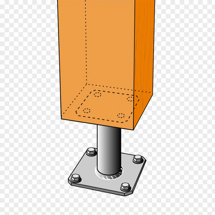 Design Post Angle Orange S.A. PNG