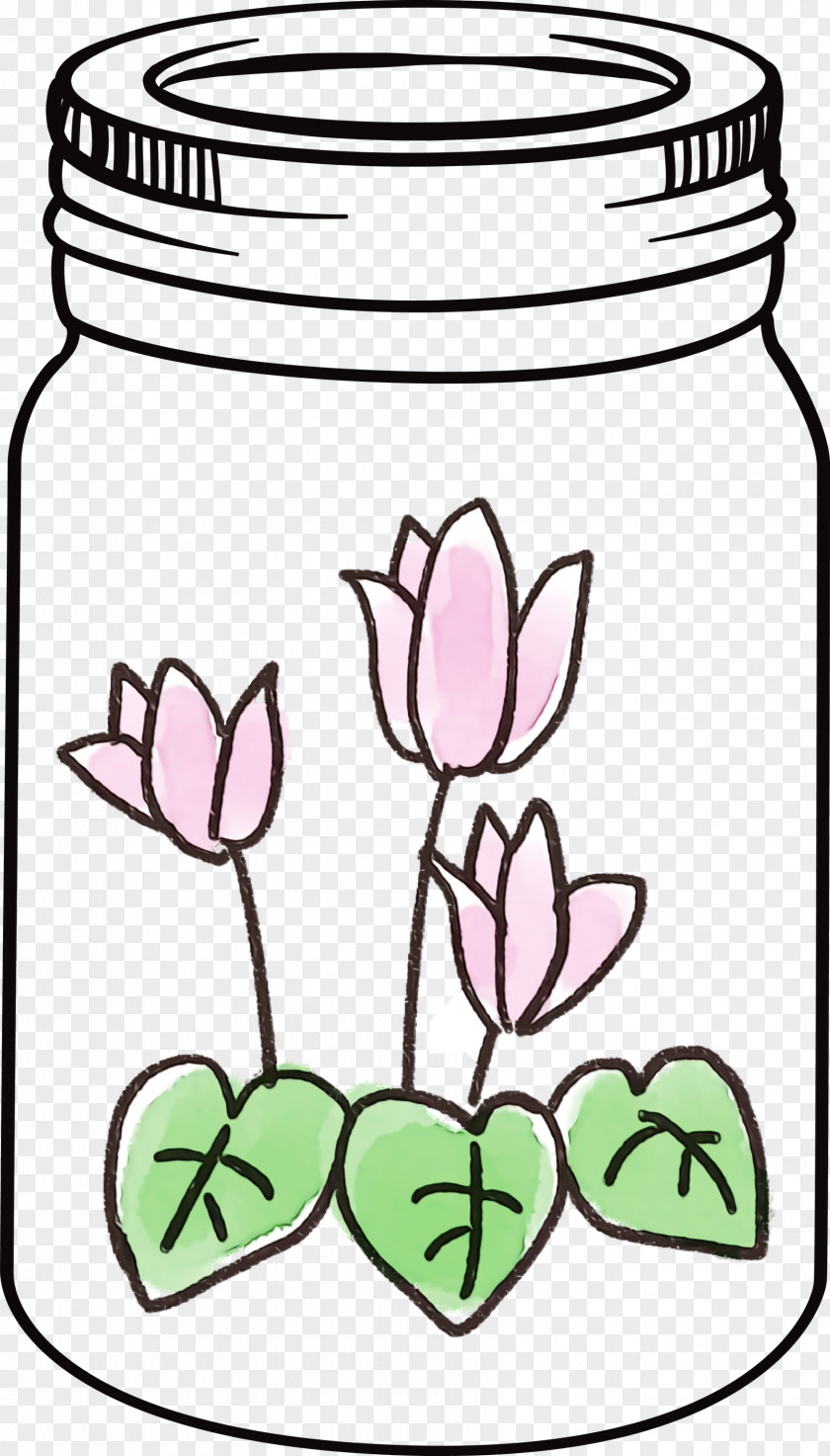 Flower Line Art Cut Flowers Tulip PNG