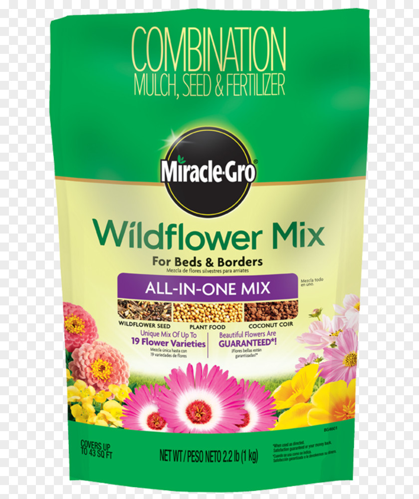 Flower Wildflower Seed Miracle-Gro Meadow PNG