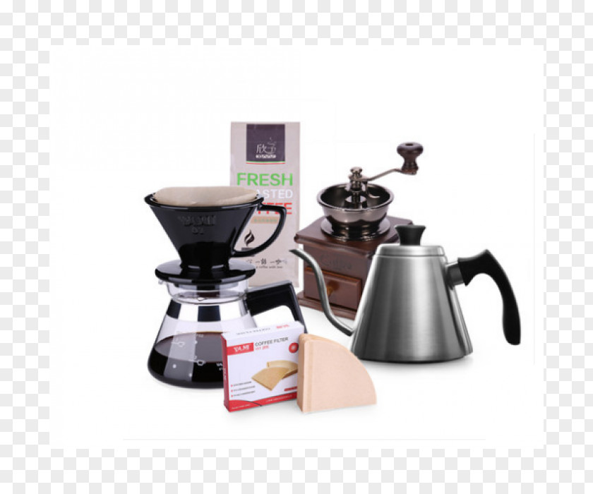Hand Grinding Coffee Espresso Brewed Cafe Coffeemaker PNG