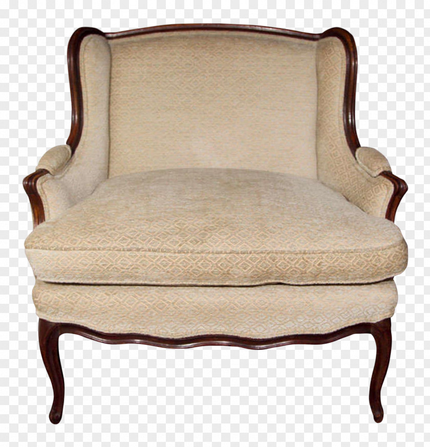 Mahogany Chair Loveseat Couch United States Club Louis Quinze PNG
