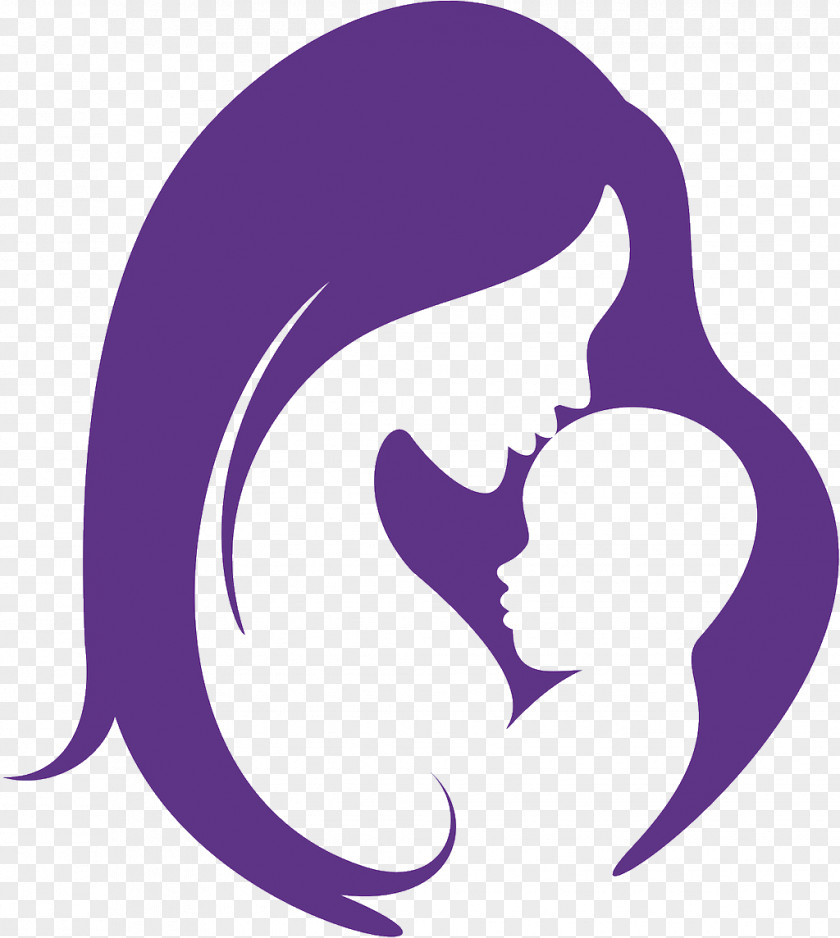 Mothers Day Mother Child Infant Silhouette PNG