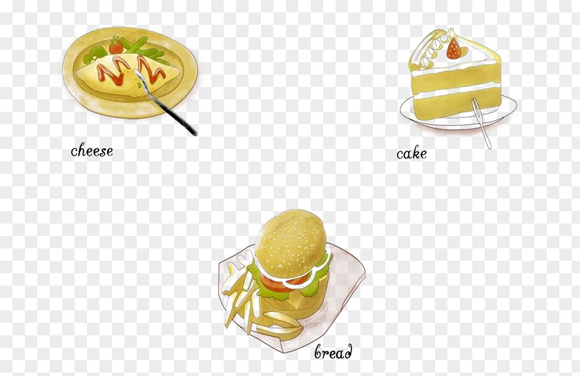 Nutritious Breakfast Food Clip Art PNG