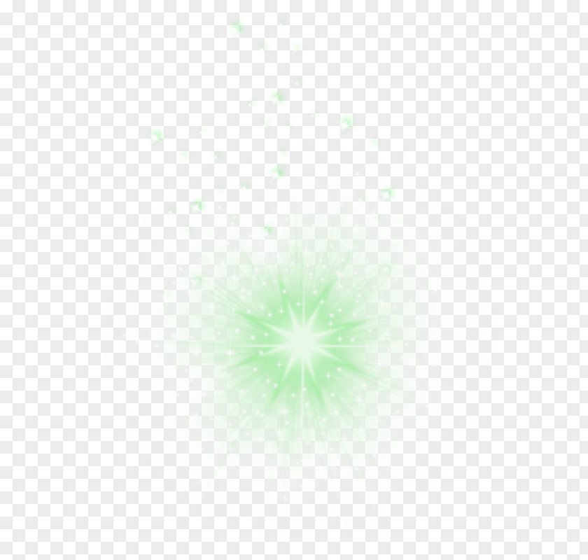 Green Light Effect Element Symmetry Pattern PNG