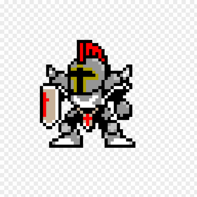 Pixel Art Shovel Knight PNG