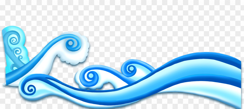 Sea Spray Wind Wave Blue PNG