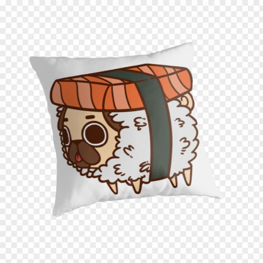 Sushi Posters Pug Puppy Drawing Burrito PNG