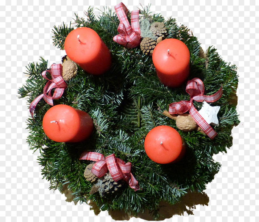Christmas Advent Wreath Candle Calendars PNG