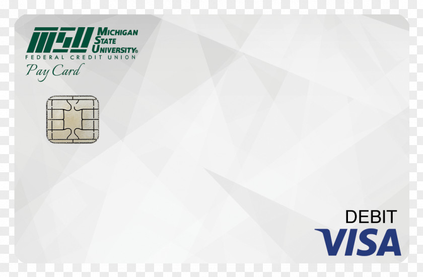 Credit Card Bank Visa Michigan State University Federal Union PNG