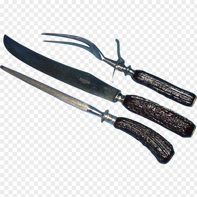 Fork Knife Tool Cutlery Landers, Frary & Clark Handle PNG