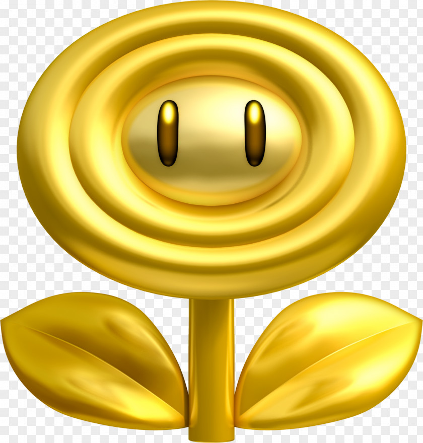 Gold Flower New Super Mario Bros. 2 Galaxy PNG