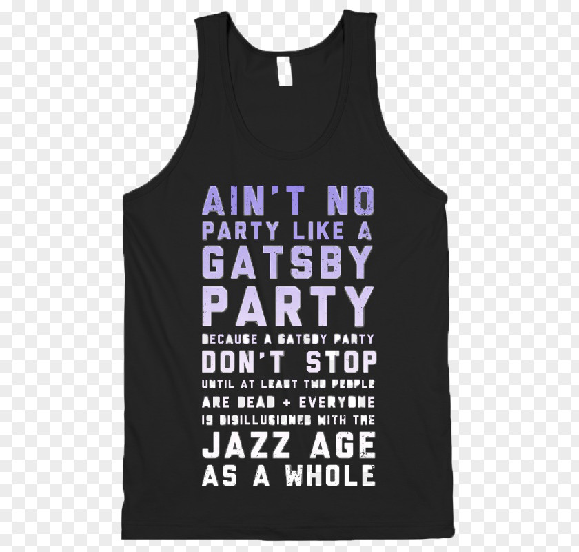 Great Gatsby Party T-shirt Hoodie Clothing Top PNG