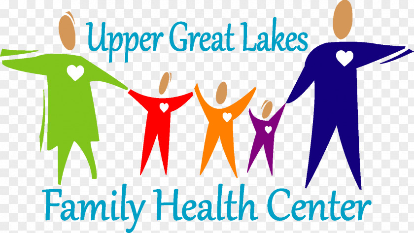 Healthy Family Logo Upper Great Lakes Hancock Health Center Care Community Clinic PNG