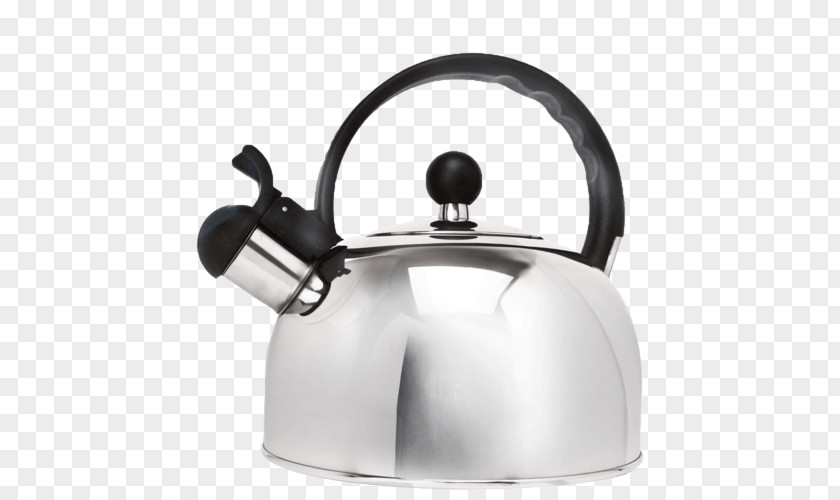 Kettle Whistling Teapot Stainless Steel PNG