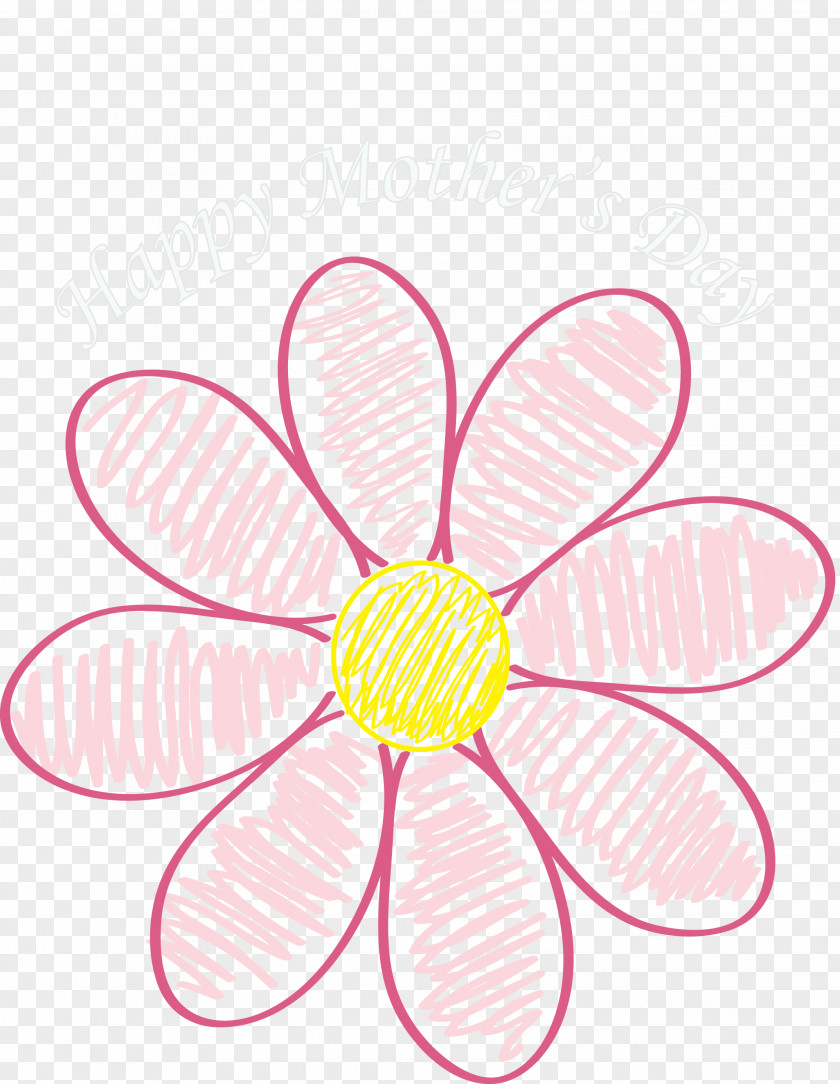 Line Petal Cut Flowers Clip Art PNG