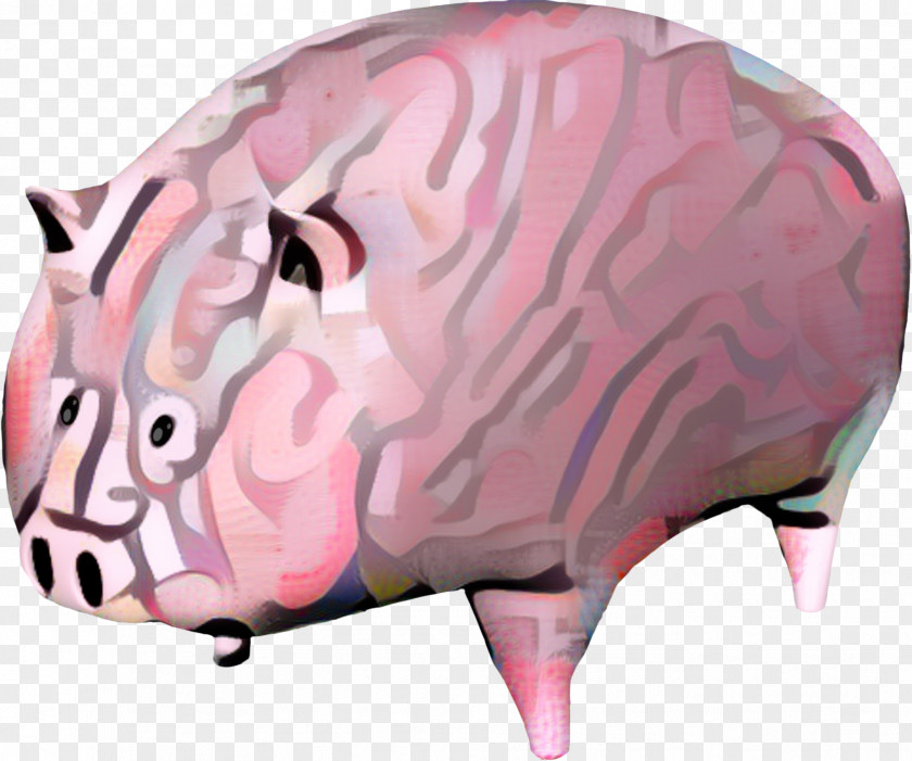 Livestock Suidae Pig Cartoon PNG