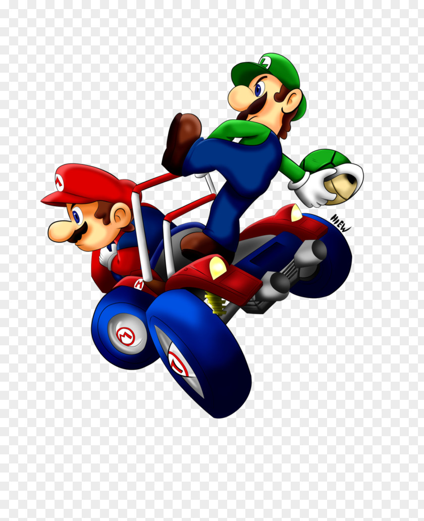 Luigi Mario Kart: Double Dash Super Circuit Kart 8 Deluxe PNG