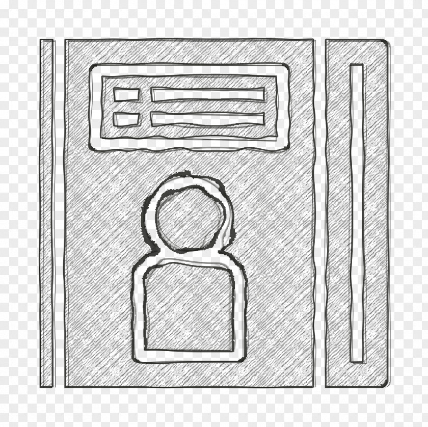 Office Stationery Icon Contact Address Book PNG