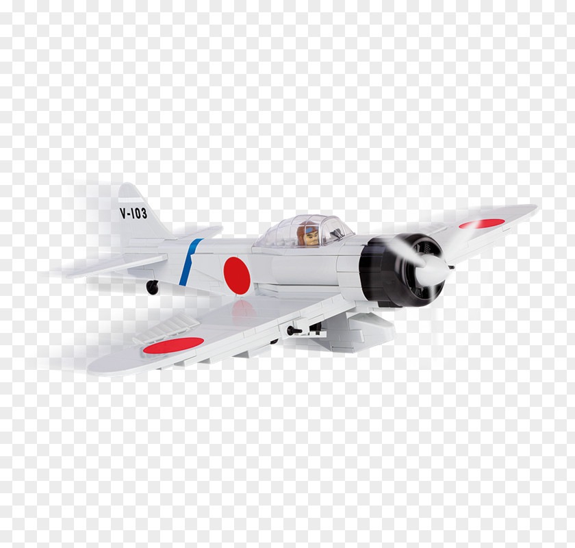 Airplane Mitsubishi A6M Zero Second World War Cobi Construction Set Messerschmitt Bf 109 PNG