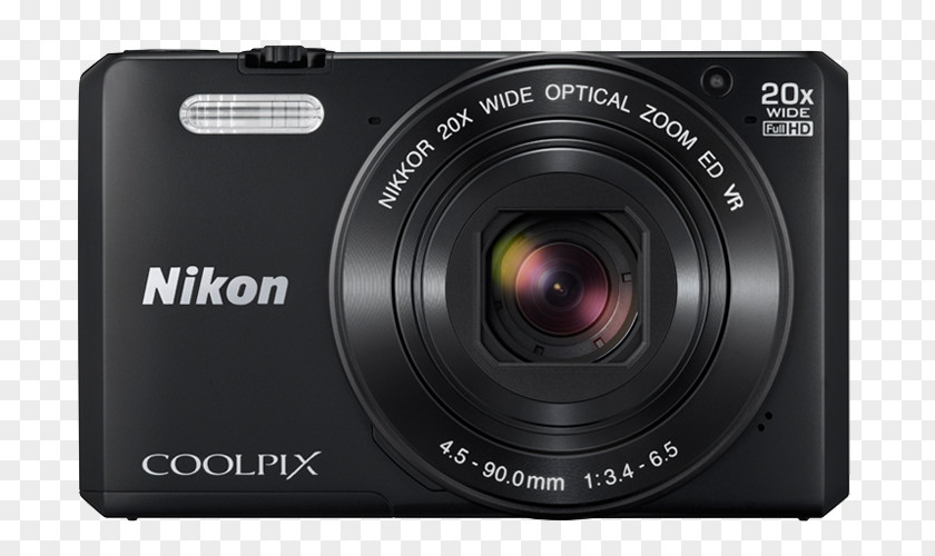 Camera Lens Digital SLR Nikon COOLPIX S7000 16 Mp PNG